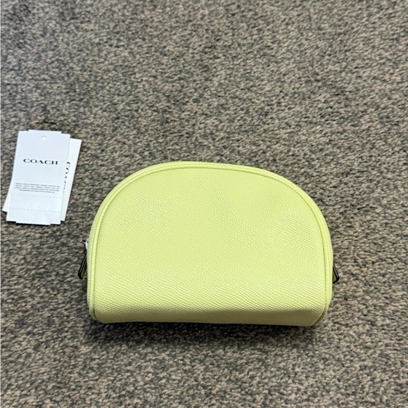 NWOT Coach Lime Dome Cosmetic Case - Picture 2 of 6